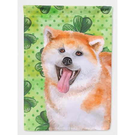 Carolines Treasures Akita Saint Patricks Flag Canvas - House Size BB9877CHF